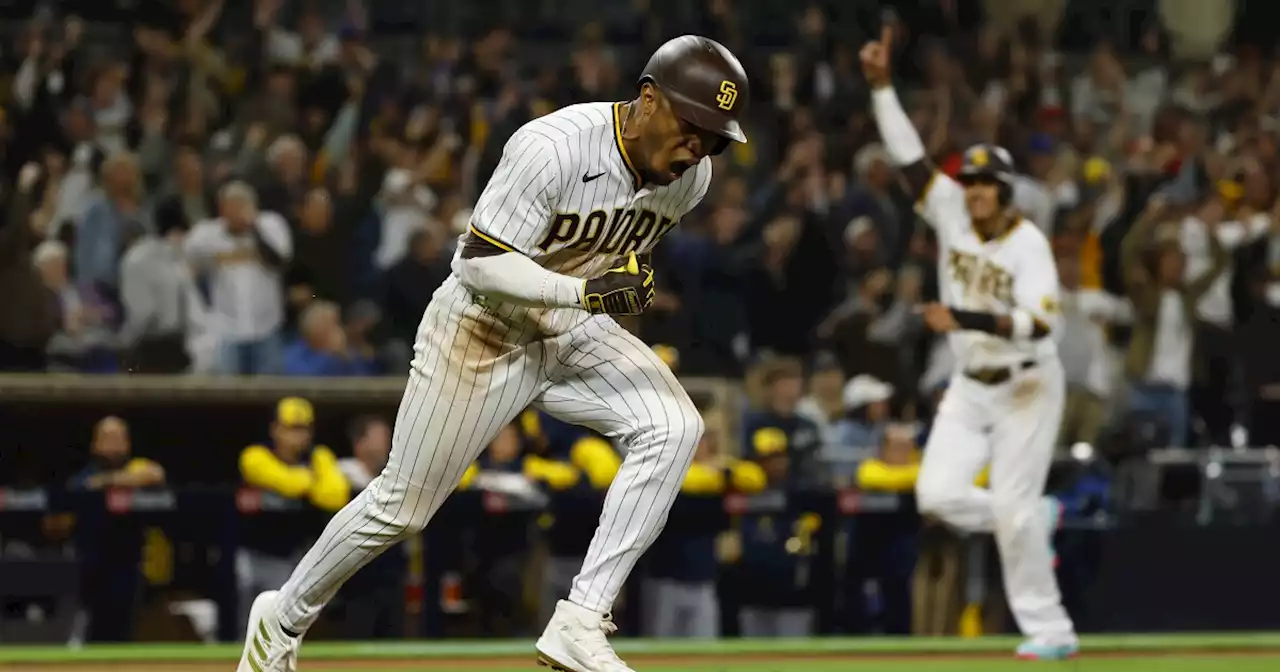 Padres rally to tie, then walk off Brewers in 10th inning