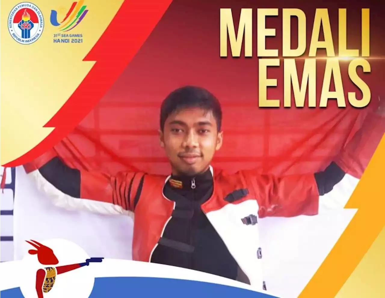 Hasil SEA Games 2021: Sniper Indonesia Tambah 1 Emas dan 1 Perak