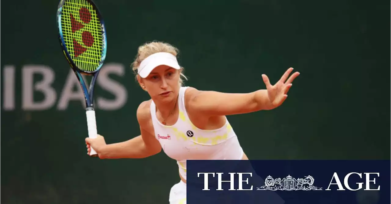 ‘I can’t really go back to Russia now’: French Open wildcard’s off-court conflict