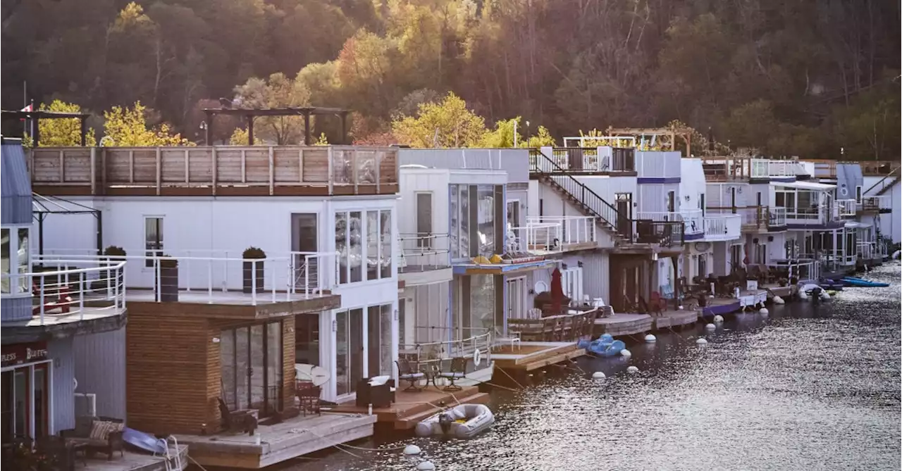 Inside Scarborough's hidden community of floating homes