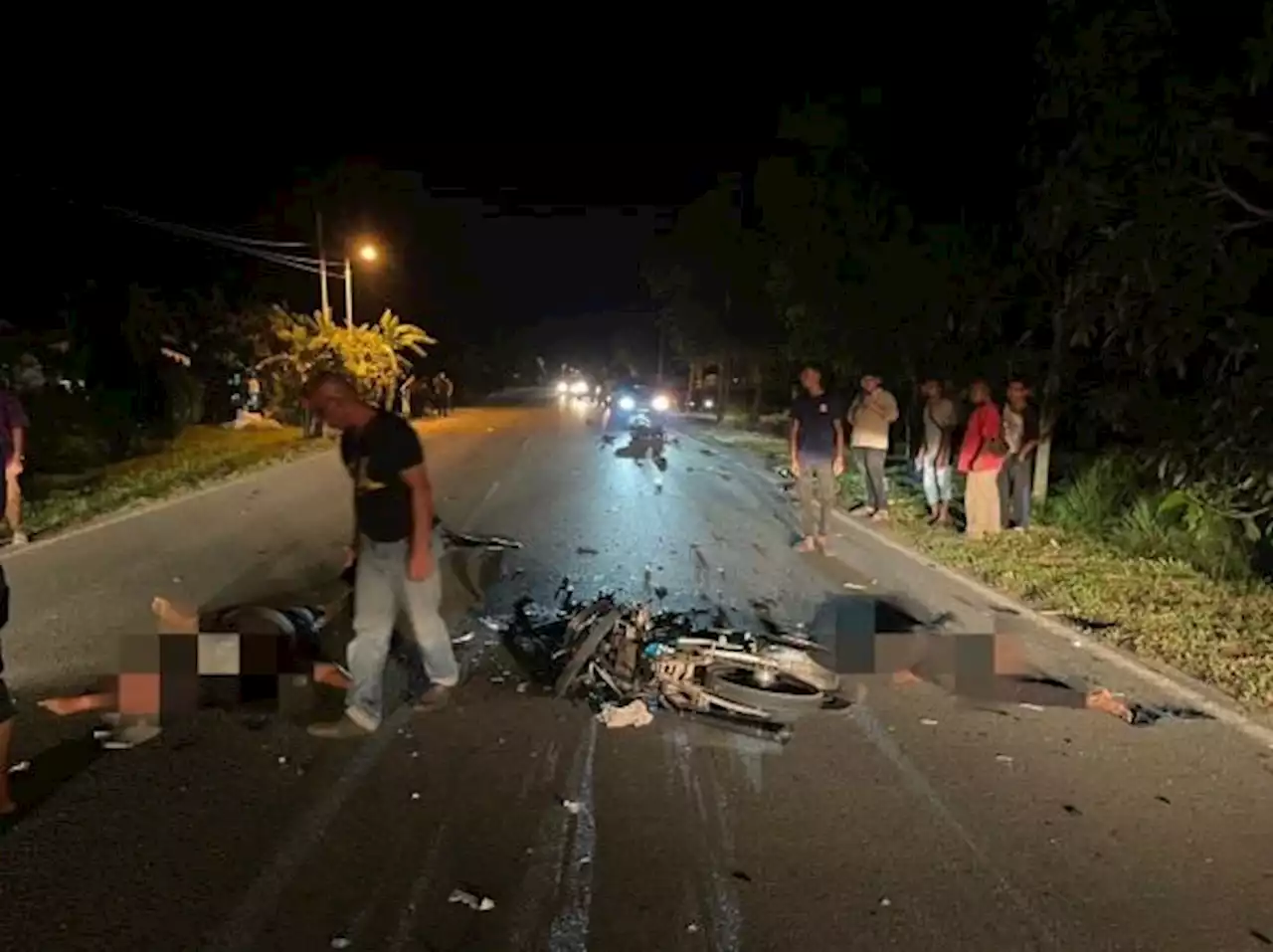 Dua maut kemalangan tiga motosikal