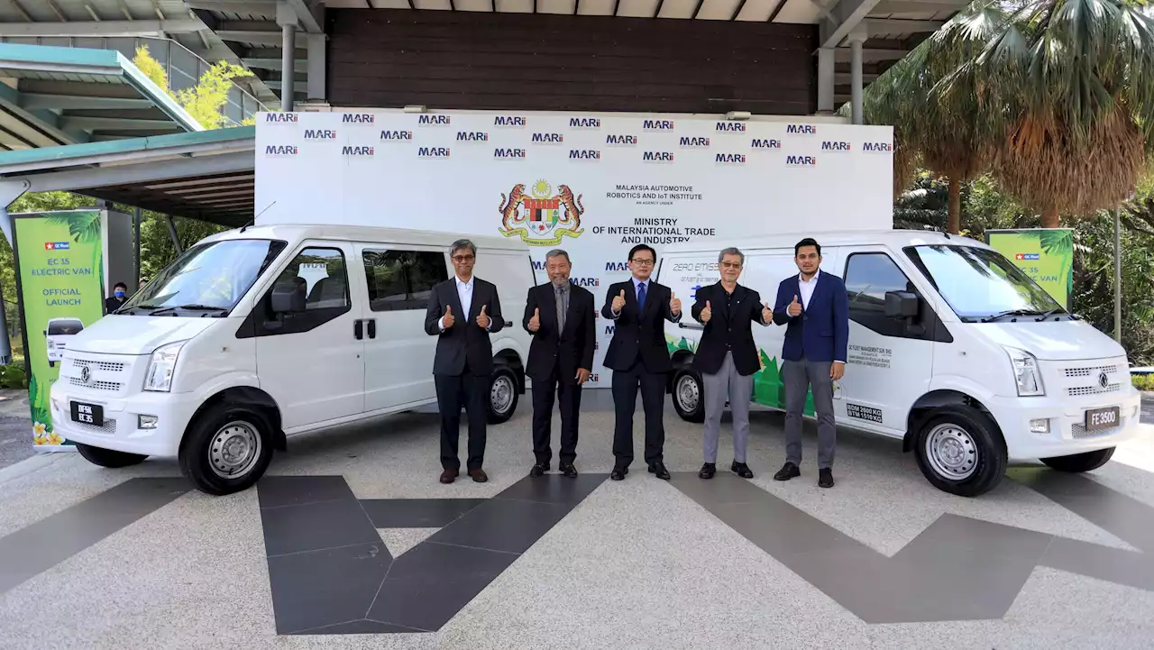 Van elektrik EC35 dijual RM130,000, hanya caj 35 minit