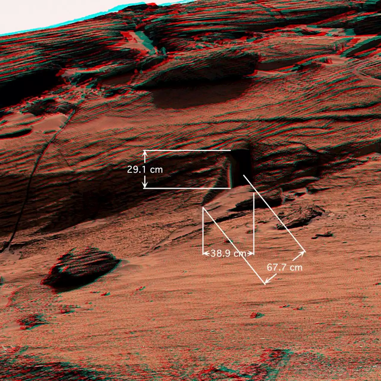 The 'Doorway on Mars' is More Like a Dog Door