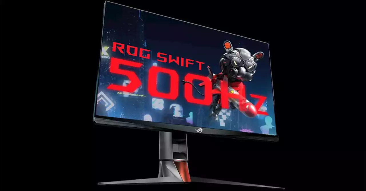 Asus announces world’s first 500Hz Nvidia G-Sync gaming display