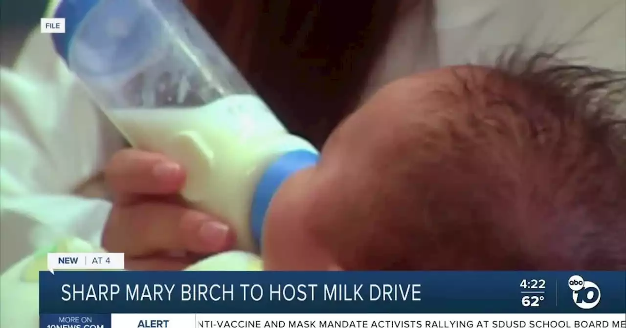 Sharp Mary Birch to host milk drive