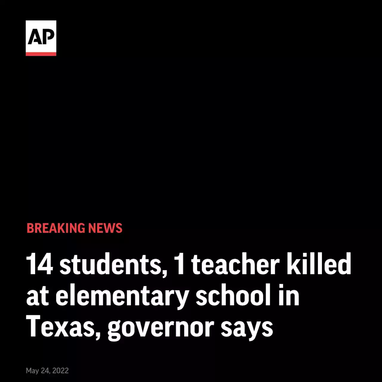 Texas governor: 15 killed in school shooting; gunman dead