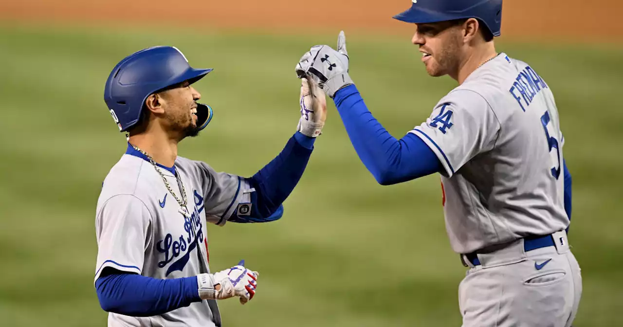 Mookie Betts homers twice, Dodgers cruise past Nationals 9-4