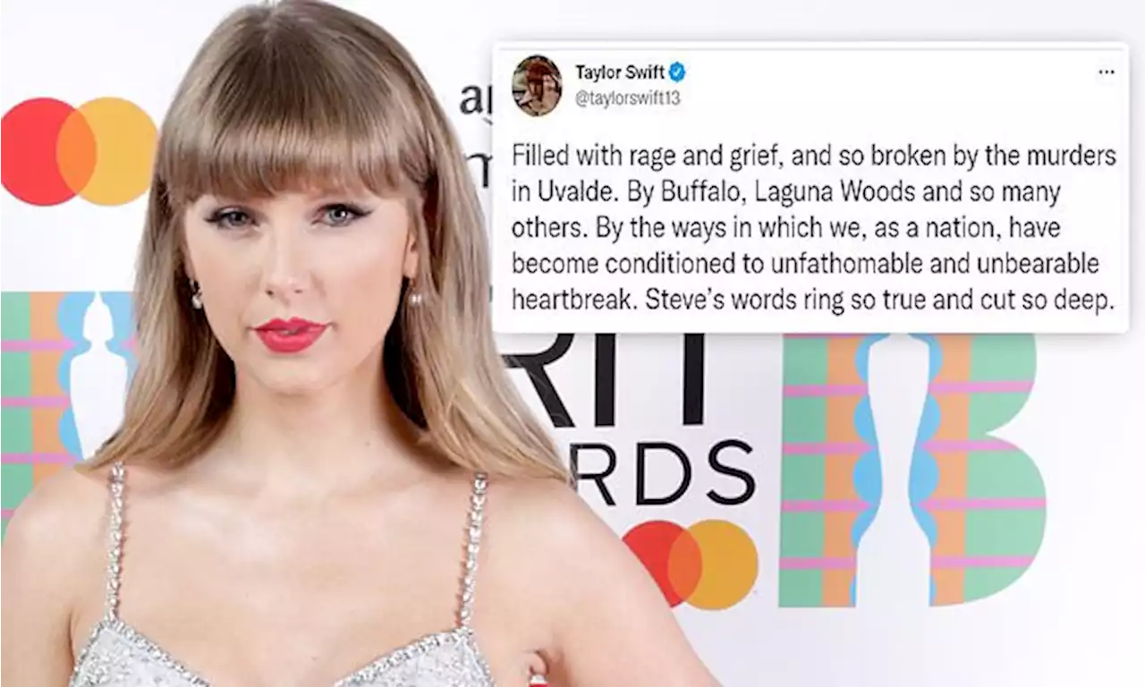 Taylor Swift breaks Twitter hiatus to comment on Texas school shooting