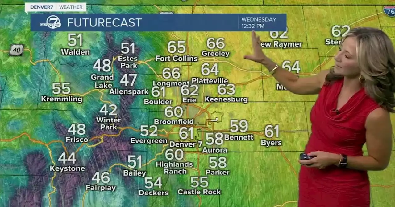 Much warmer and drier across Colorado