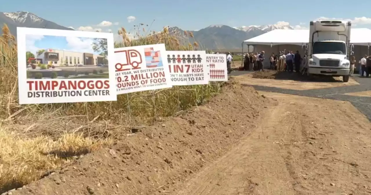 Utah County continues to see growth as Food Bank breaks ground on new facility