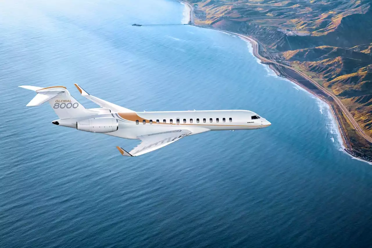 Bombardier unveils Global 8000, an ultra-long-range private jet