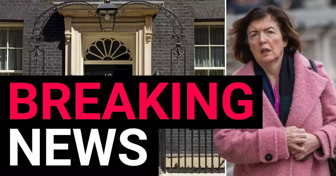 Final copies of Sue Gray report arrive in Downing Street