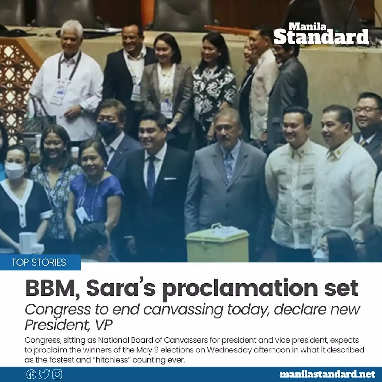 BBM, Sara’s proclamation set