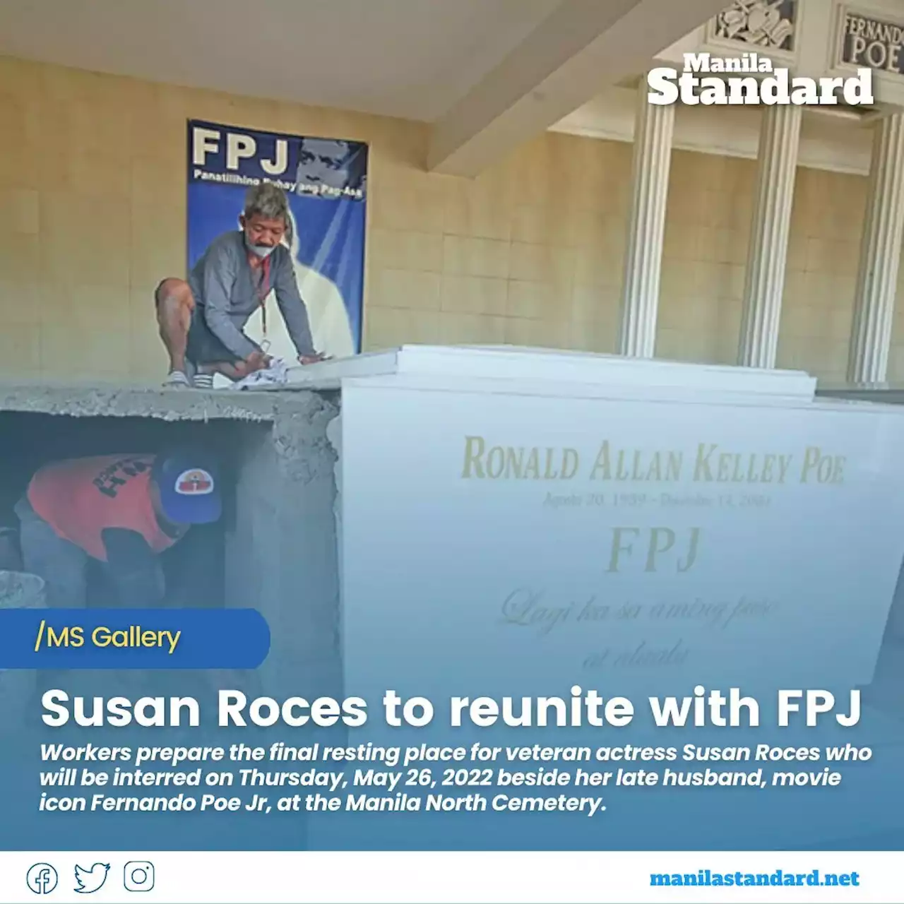 Susan Roces to reunite with FPJ