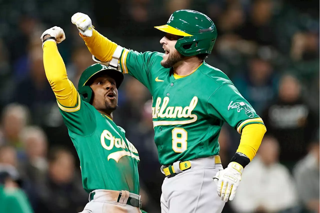 Andrus, Lowrie homer, A’s end 13-game skid against Mariners