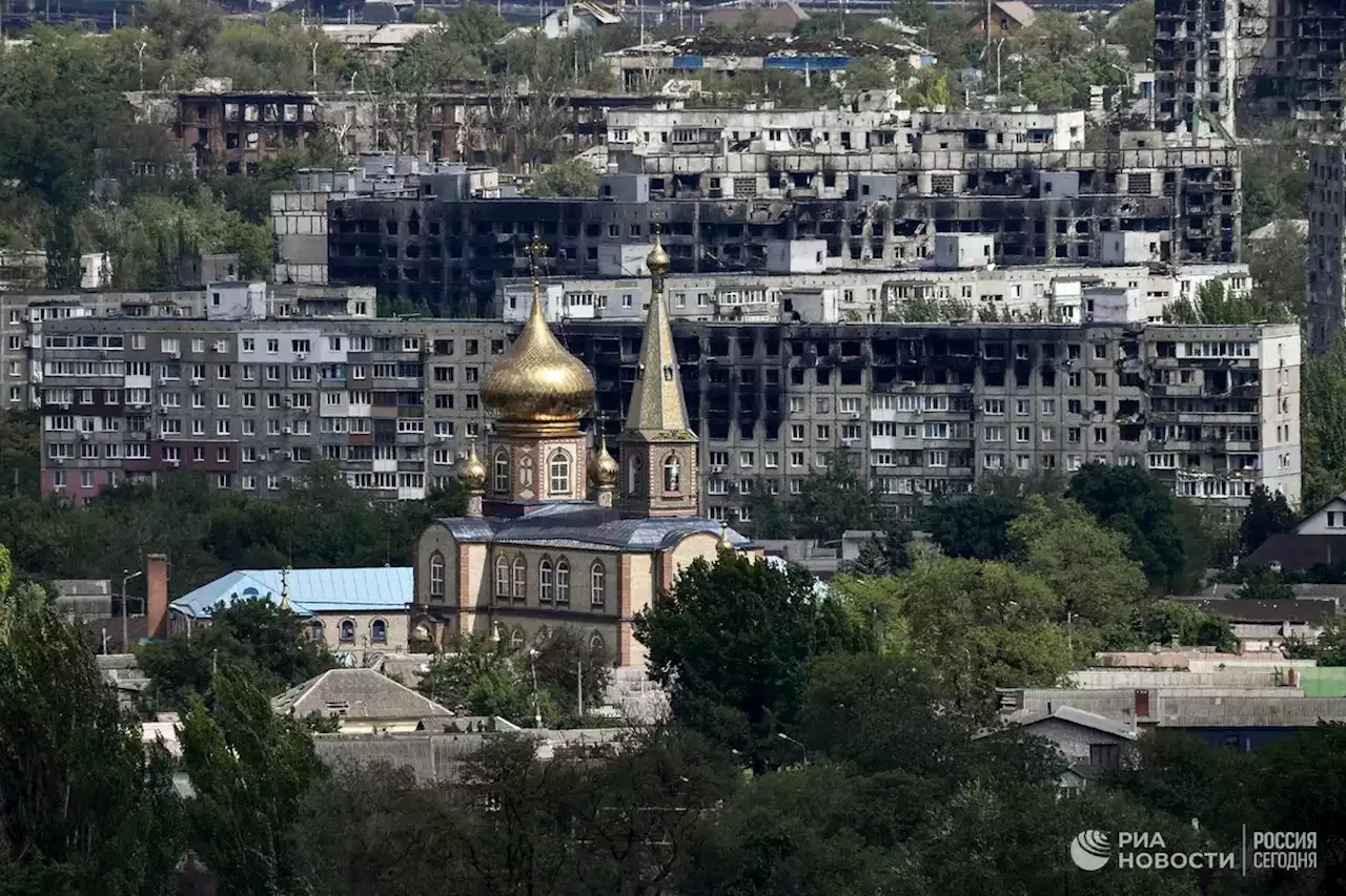 В Мариуполе нашли массовое захоронение, сообщил мэр города