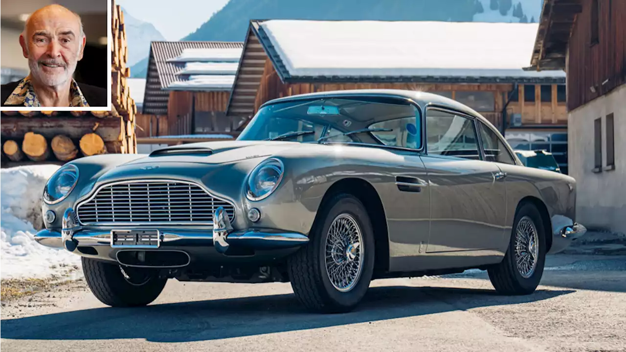 Sean Connery’s Personal 1964 Aston Martin DB5 Is Expected to Fetch up to $1.8 Million at Auction