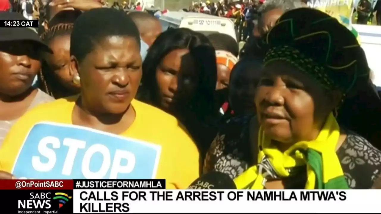 Calls mount for justice for Namhla Mtwa