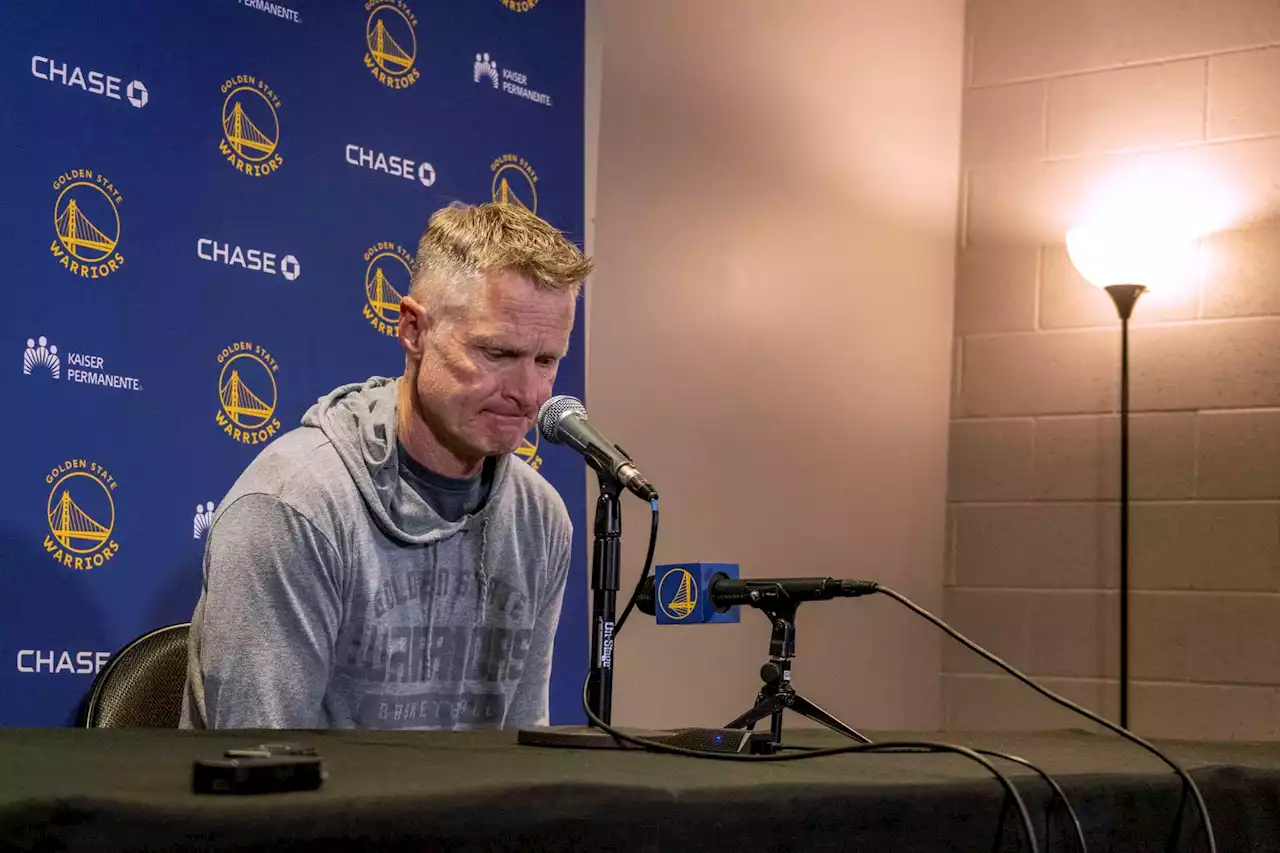 Kerr blasts GOP, storms out of presser after Texas shooting