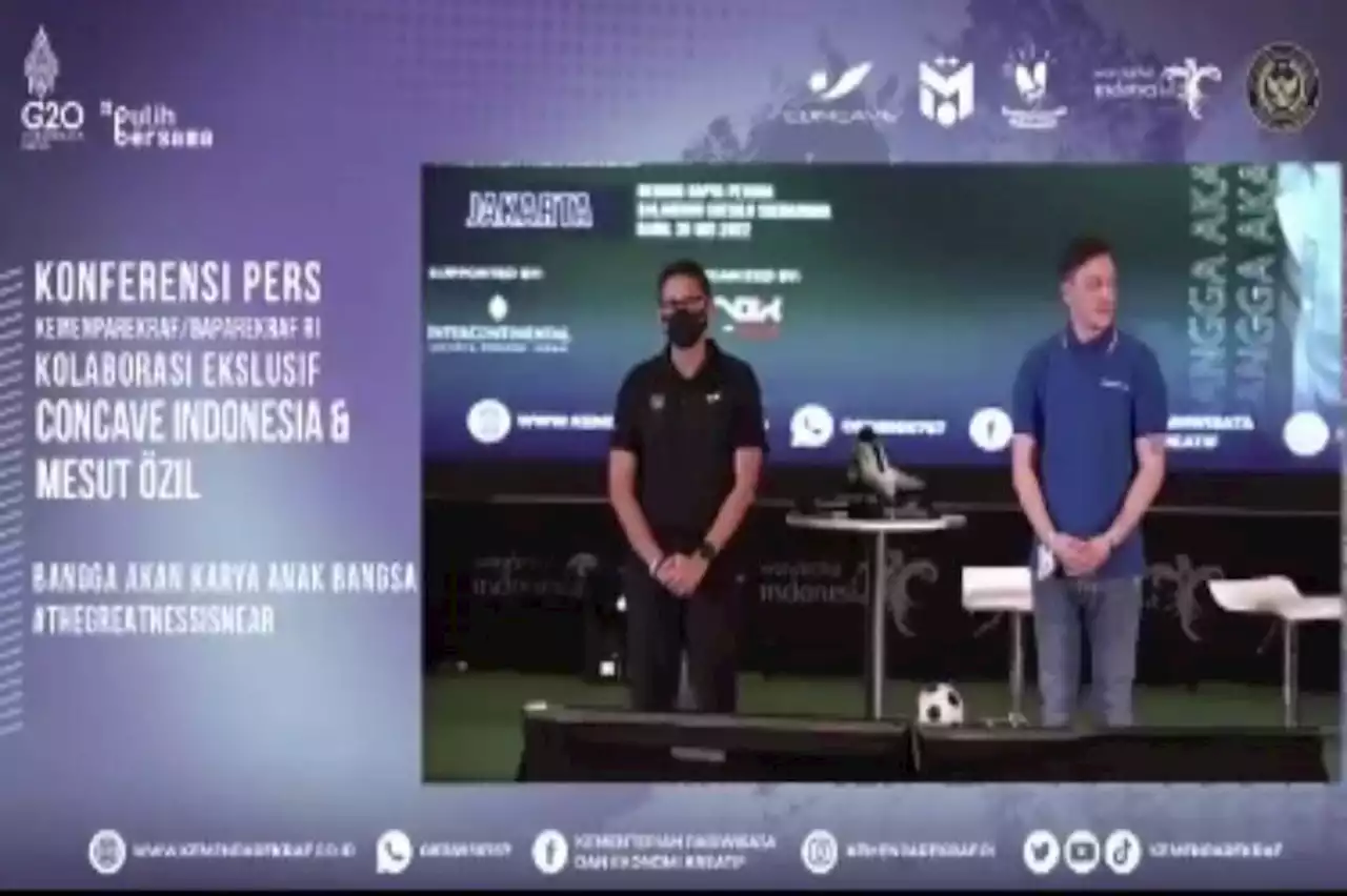 Gandeng Mesut Ozil, Kemenparekraf Promosikan Pariwisata Indonesia ke Pasar Timur Tengah dan Eropa