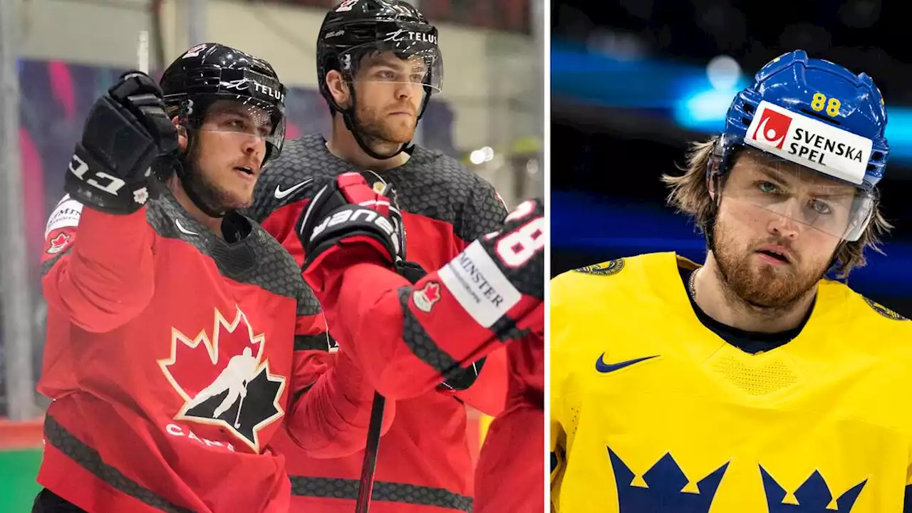 Ishockey: Tre Kronor mot Kanada i VM-kvartsfinal