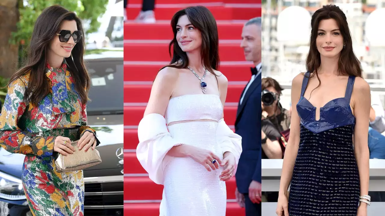 6 Ways to Copy Anne Hathaway’s Winning Cannes Film Festival Looks