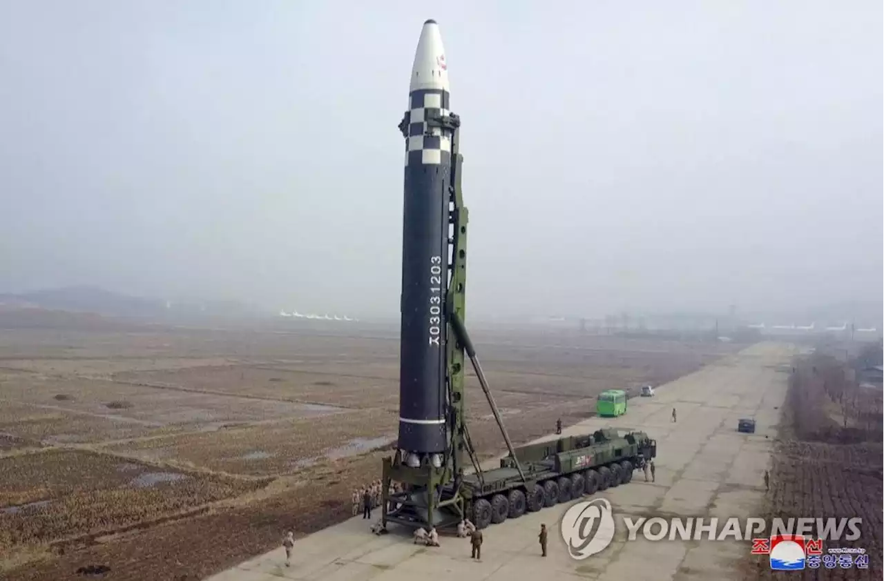 북한, 올해 6번째 ICBM 발사…'화성-17형' 전력화에 총력 | 연합뉴스