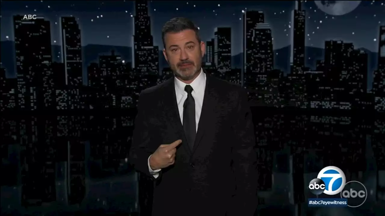 Jimmy Kimmel delivers emotional plea for gun-safety laws: 'How does this make sense to anyone?'