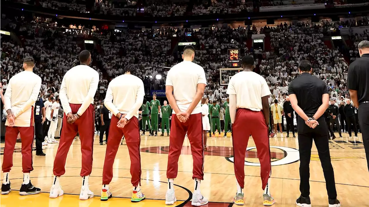 Miami Heat urges fans at playoff game to demand gun reform from lawmakers