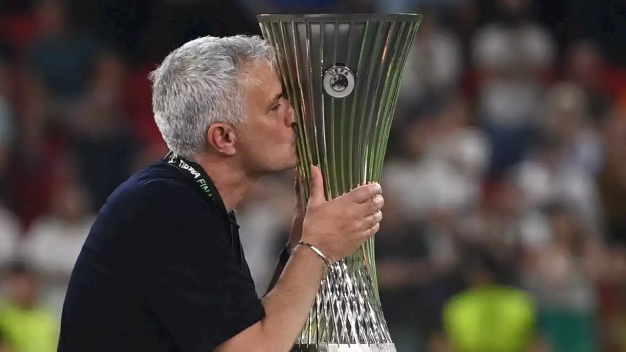 Conference League: AS Rom siegt 1:0: Jose Mourinho jetzt „The Only One“