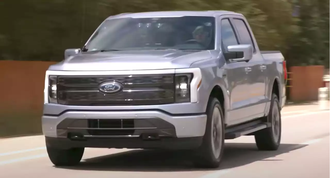 Jay Leno Experiences The F-150 Lightning With Ford CEO Jim Farley | Carscoops