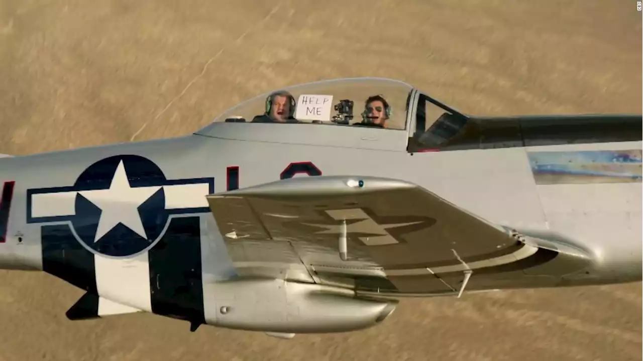 Tom Cruise terrifies James Corden with wild jet ride - CNN Video