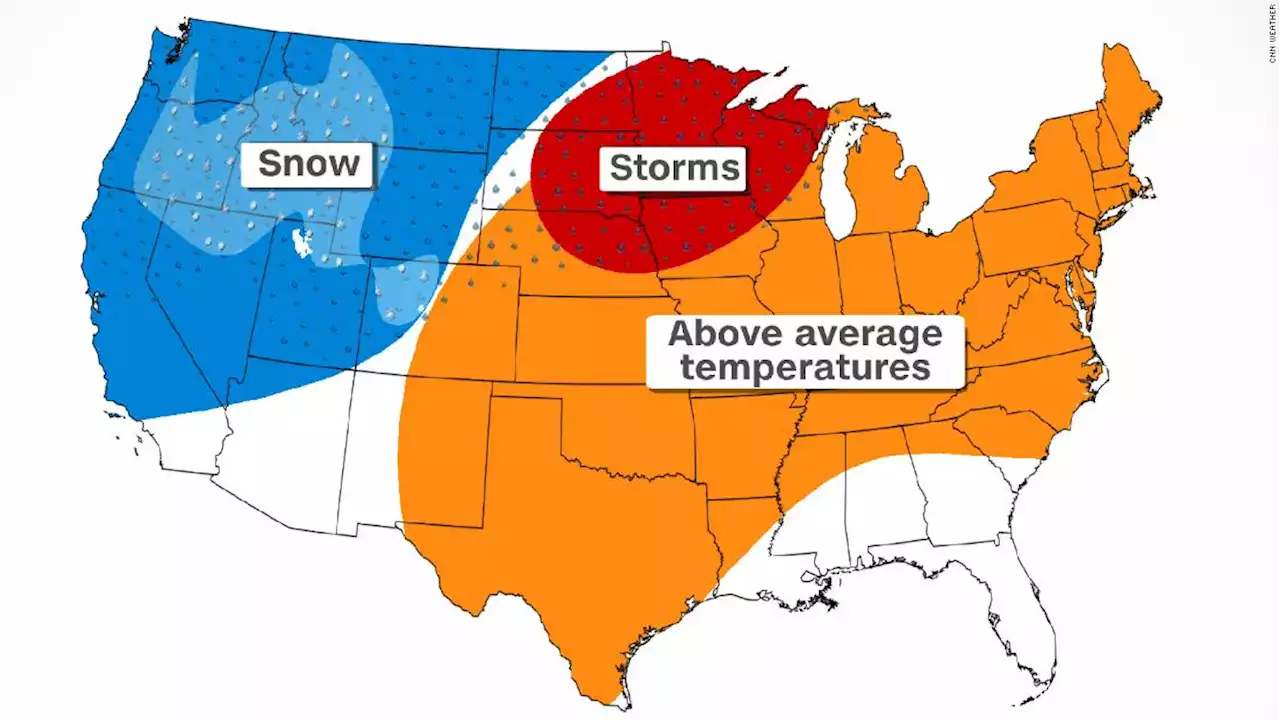 Snow, severe storms and triple-digit heat all in holiday weekend forecast