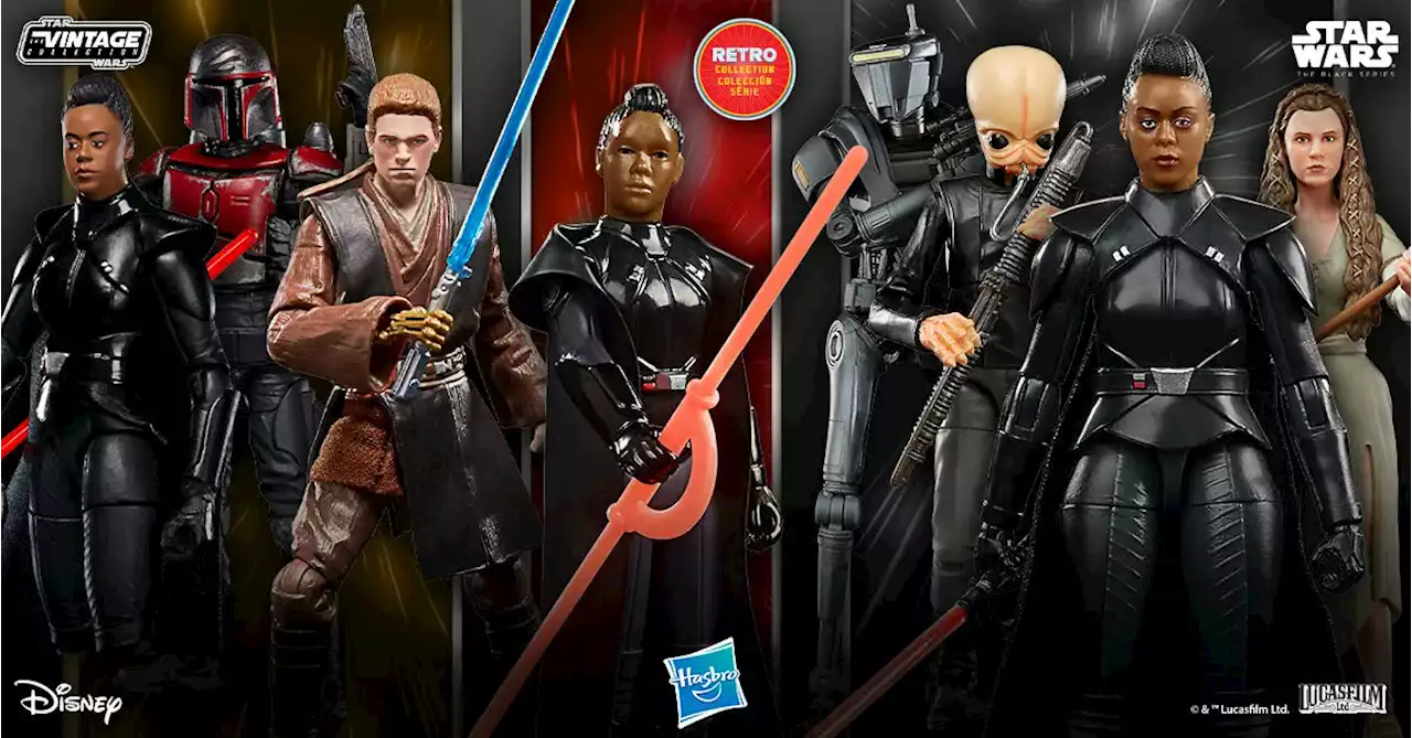 New Star Wars: Obi-Wan Kenobi Inquisitor Reva Figures, Black Series and Vintage Collection Cases, and More