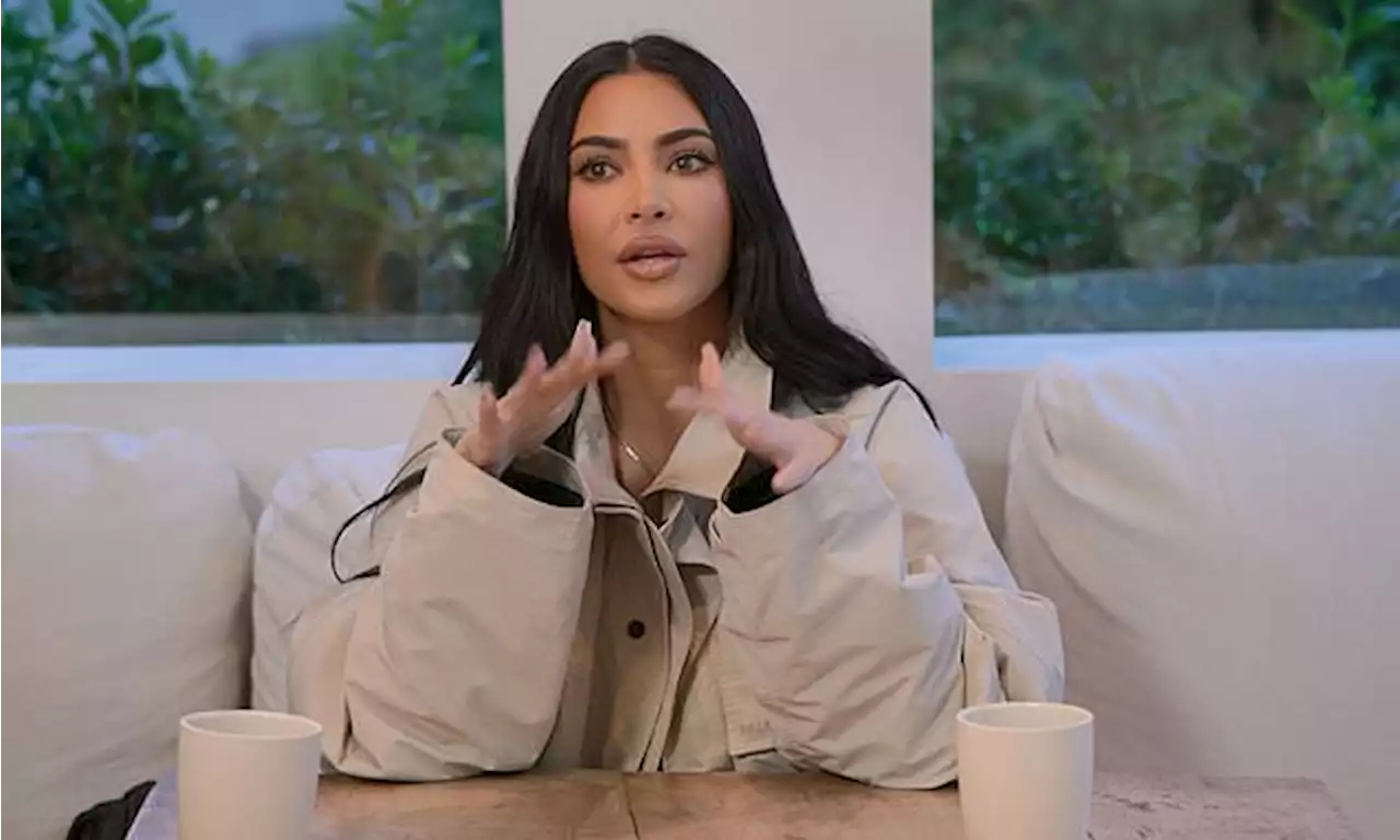 Kim Kardashian hints at drama between Kanye West and family