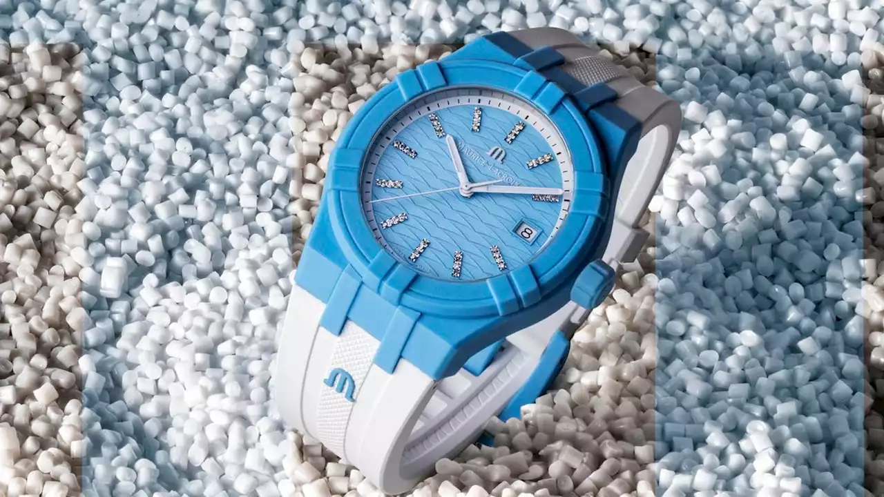 Maurice Lacroix Teams With #Tide, Unveils Watches Made Of Plastic Waste Composite