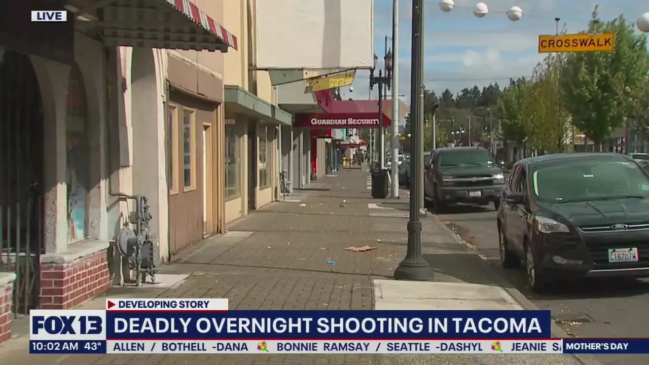 Man found shot to death on Tacoma sidewalk earlier this month, police arrest suspect