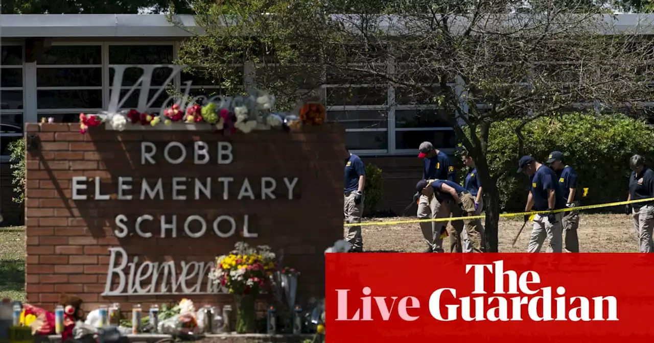 Texas school shooting: tributes to victims pour in – latest updates