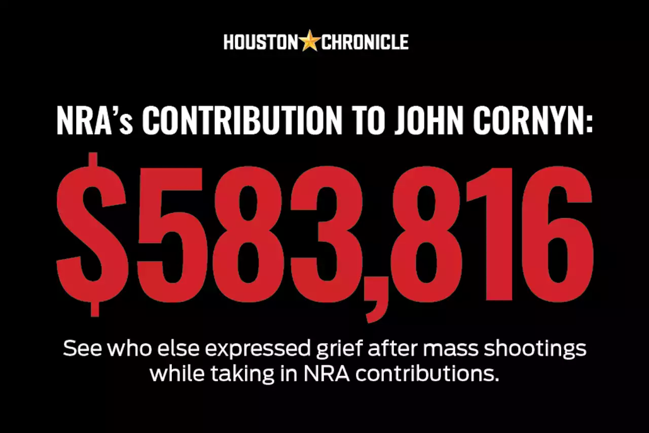 Before Abbott, Cruz and Cornyn lamented another tragedy in Uvalde, they took over $777K from the NRA