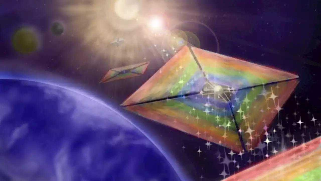 NASA-supported diffractive solar sail will let you see the sun like never before