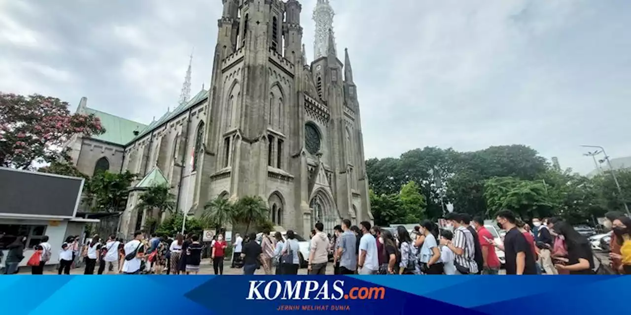 Misa di Gereja Katedral Jakarta Sudah Dibuka untuk Umat Lintas Paroki