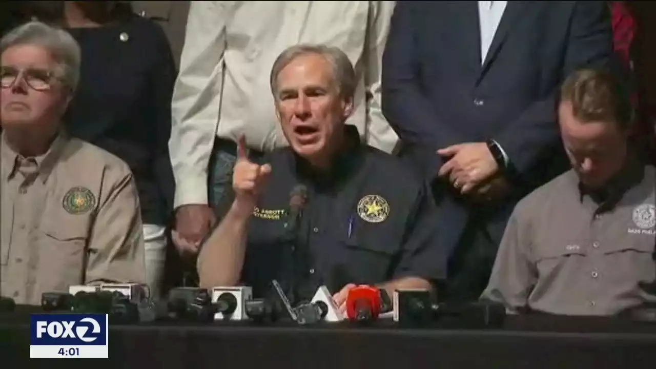 Texas governor feels political heat in wake of school shooting rampage