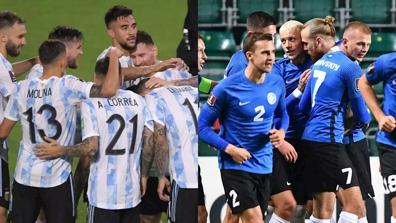 La Selección argentina jugará un amistoso con Estonia