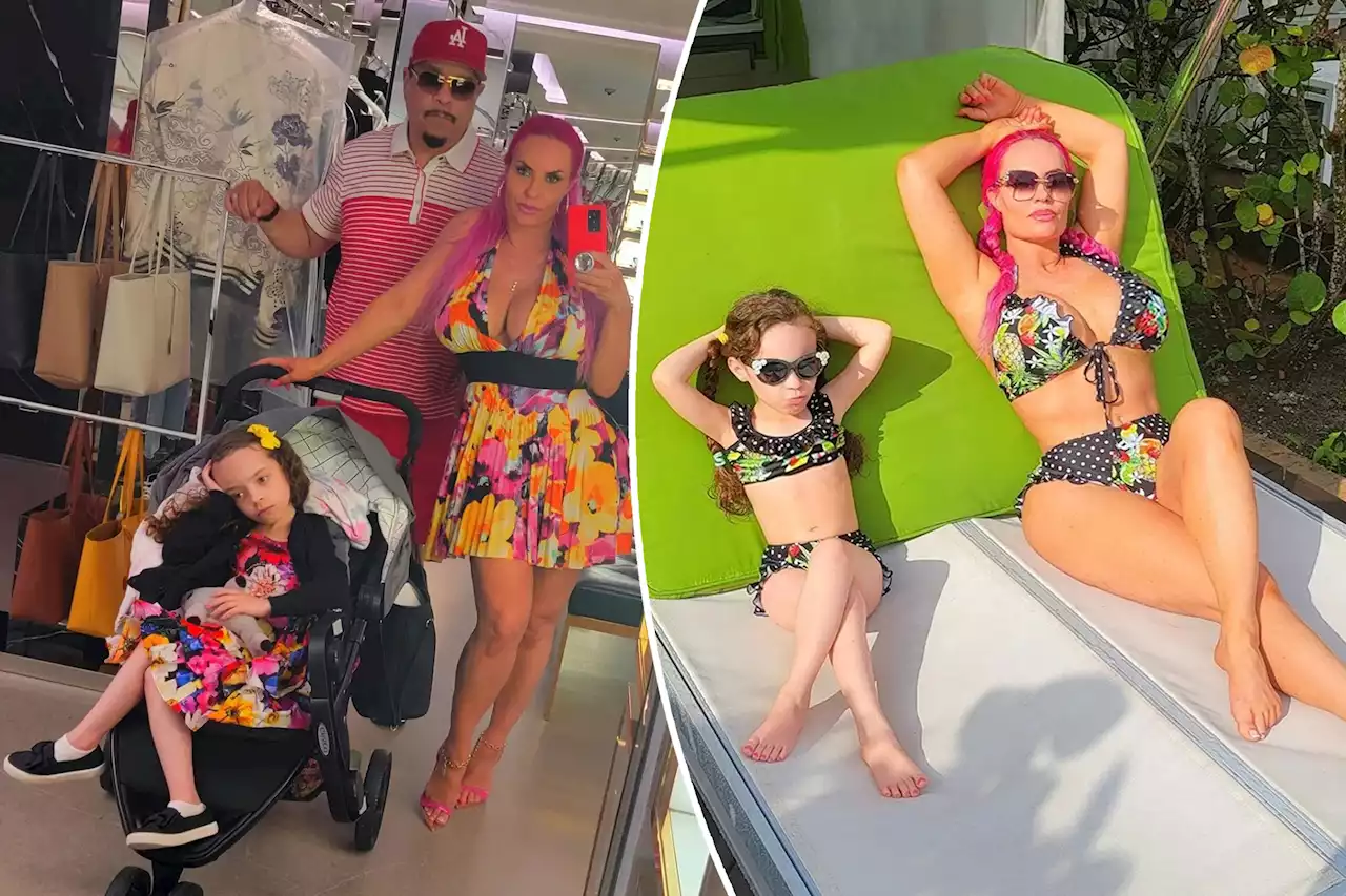 Coco Austin slams ‘ridiculous’ backlash after pushing daughter, 6, in stroller