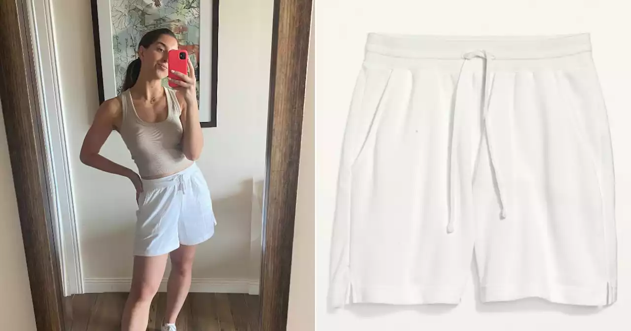 These $20 Old Navy Sweat Shorts Are a TikTok Sensation For Good Reason