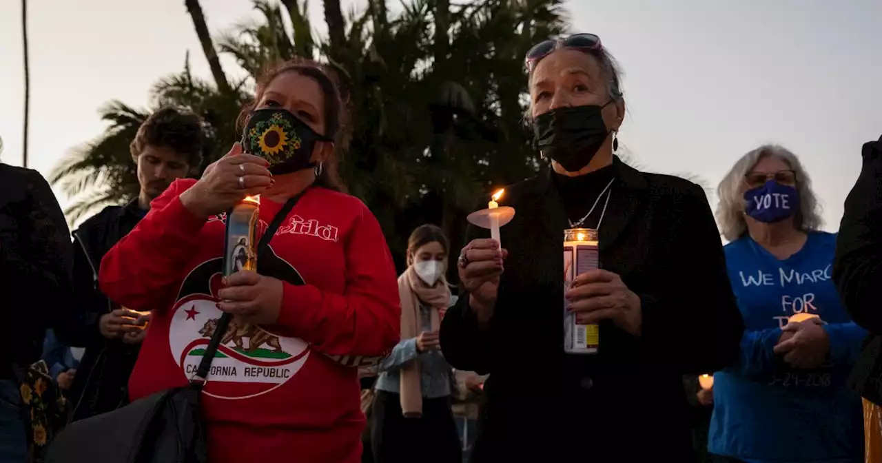 San Diegans honor Uvalde massacre victims at candlelight vigils