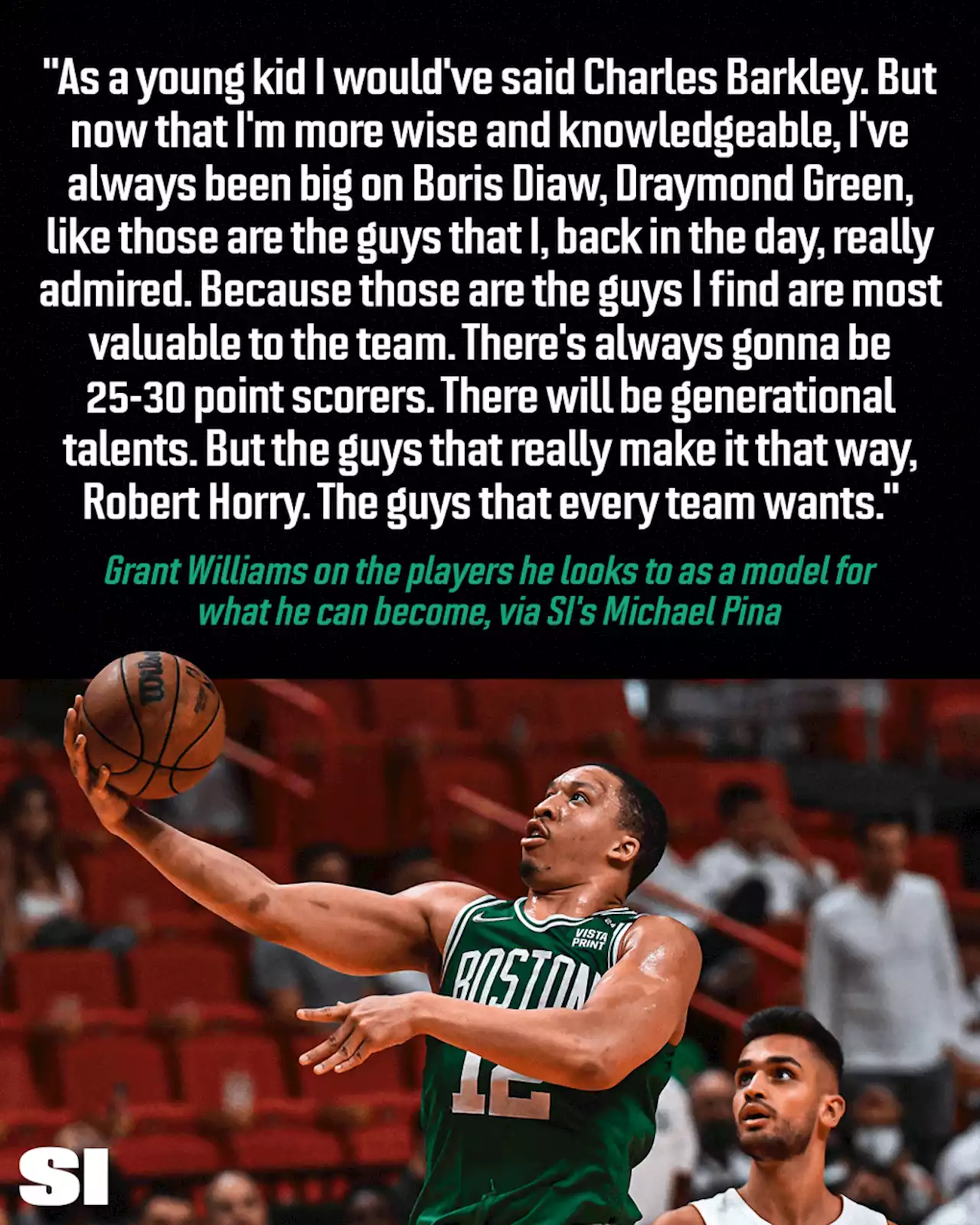 Celtics’ Grant Williams: The Art of Being a Role Player