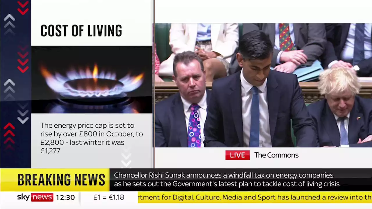 Politics live: Millions to get £400 discount off their energy bills as Rishi Sunak reveals further cost of living help