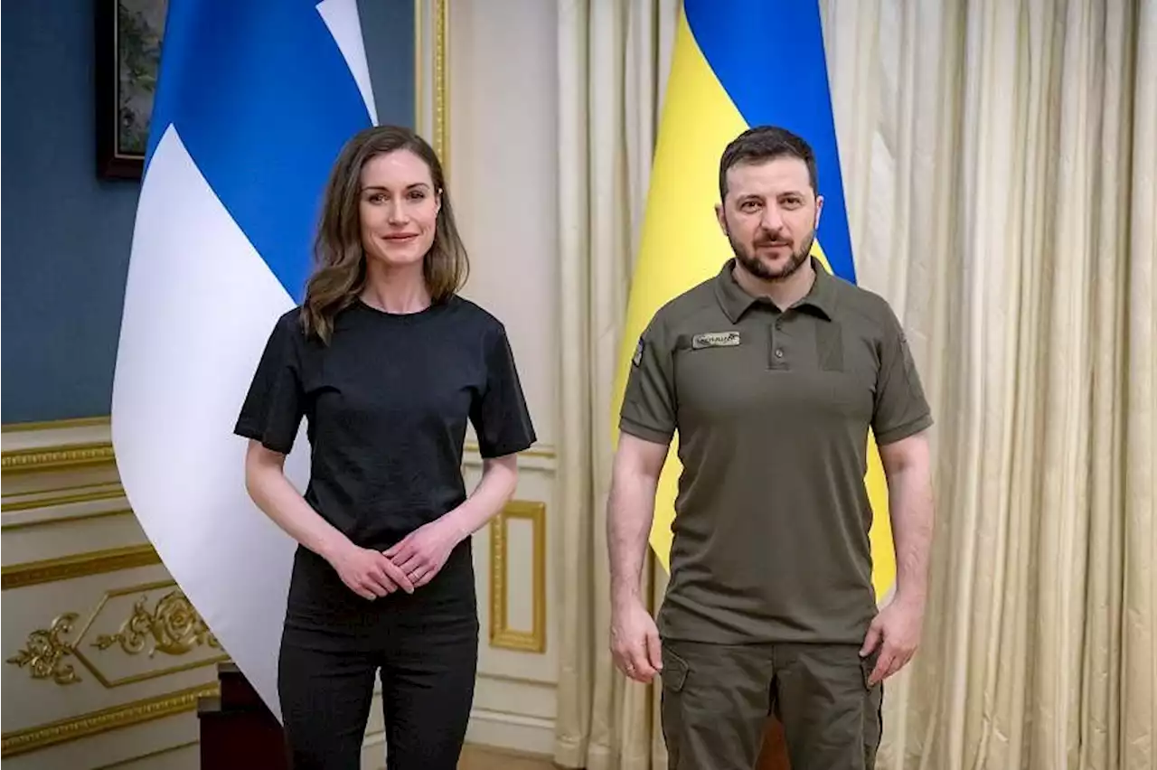 Finland PM visits Kyiv, says Russian actions in Ukraine a 'turning point'