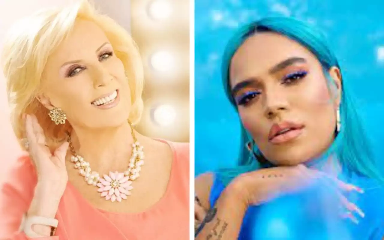 Karol G citó una reconocida frase de Mirtha Legrand en un concierto